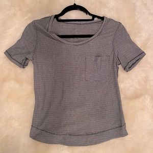 Lululemon Crop Top with Cinched Back